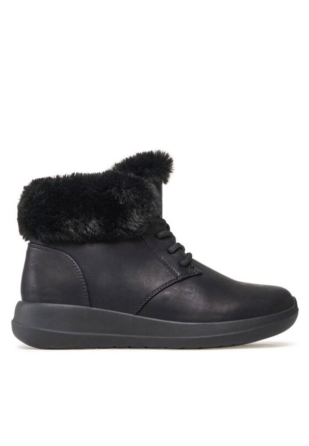 Clara Barson Trzewiki WS6010-02 Czarny. Kolor: czarny. Materiał: skóra