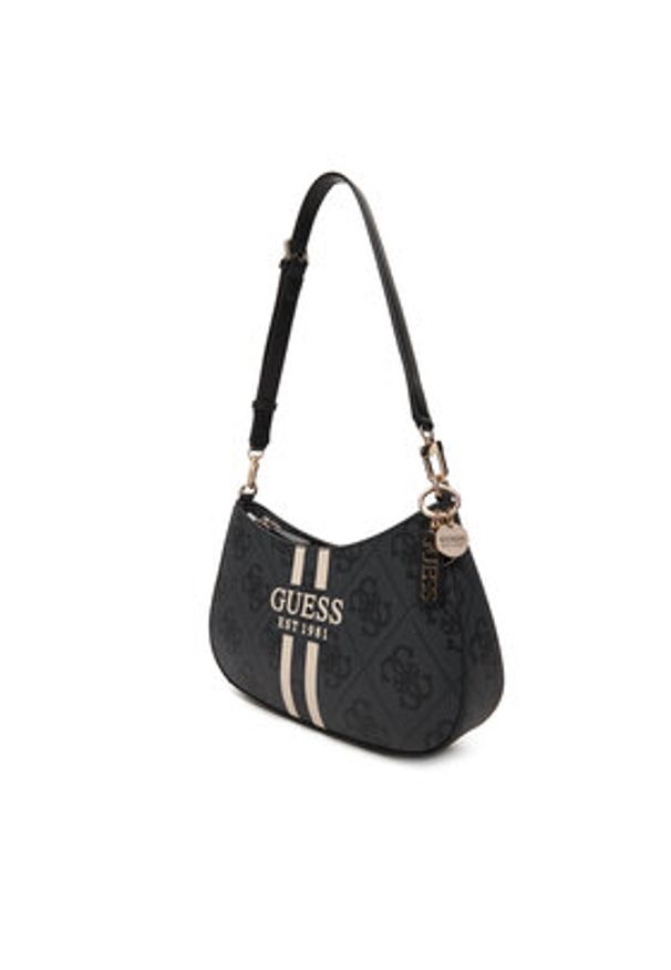 Guess Torebka HWOS96 72180 Czarny. Kolor: czarny. Materiał: skórzane