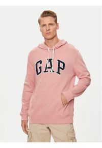 GAP - Gap Bluza 868460-01 Różowy Regular Fit. Kolor: różowy. Materiał: bawełna