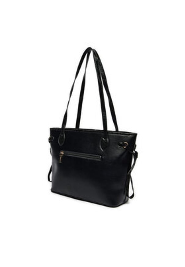 Monnari Torebka BAG6000 Czarny. Kolor: czarny. Materiał: skórzane