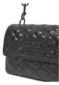 Love Moschino - LOVE MOSCHINO Torebka JC4370PP0LLA000A Czarny. Kolor: czarny. Materiał: skórzane #5