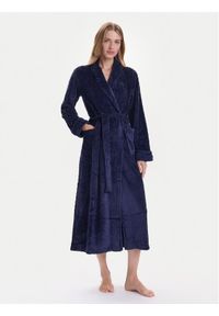 Lauren Ralph Lauren - LAUREN RALPH LAUREN Szlafrok ILN52455F Granatowy. Kolor: niebieski. Materiał: syntetyk