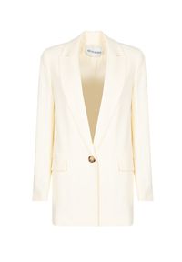 Silvian Heach Marynarka "Kaluk" | PGA22189GC | Kaluk | Kobieta | Biały. Okazja: na co dzień. Kolor: biały. Materiał: wiskoza, poliester, elastan. Styl: casual #3