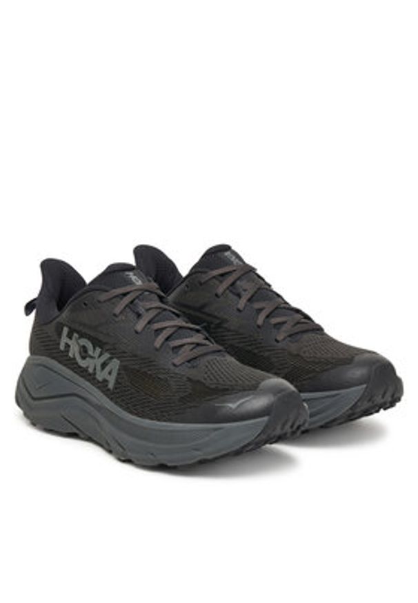 HOKA - Hoka Sneakersy Challenger 8 1168716 Czarny. Kolor: czarny. Materiał: materiał