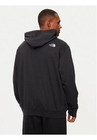 The North Face Bluza Essential NF0A89ES Czarny Regular Fit. Kolor: czarny. Materiał: syntetyk, bawełna #4