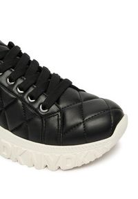 DKNY Sneakersy K4590226 Czarny. Kolor: czarny. Materiał: skóra #5