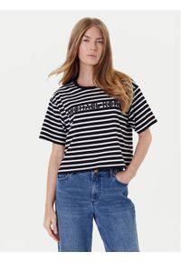 MICHAEL Michael Kors T-Shirt MT551R9HM7 Czarny Relaxed Fit. Kolor: czarny. Materiał: bawełna