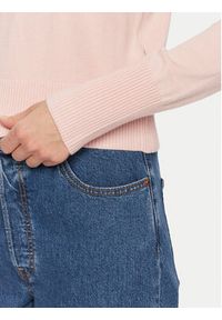 Guess Jeans Golf W4BR15 Z3HO2 Różowy Regular Fit. Typ kołnierza: golf. Kolor: różowy. Materiał: syntetyk #5