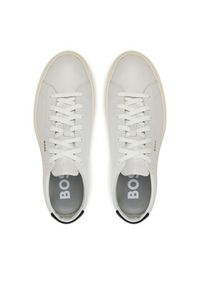BOSS Sneakersy Kieran 50536480 Beżowy. Kolor: beżowy. Materiał: skóra #5