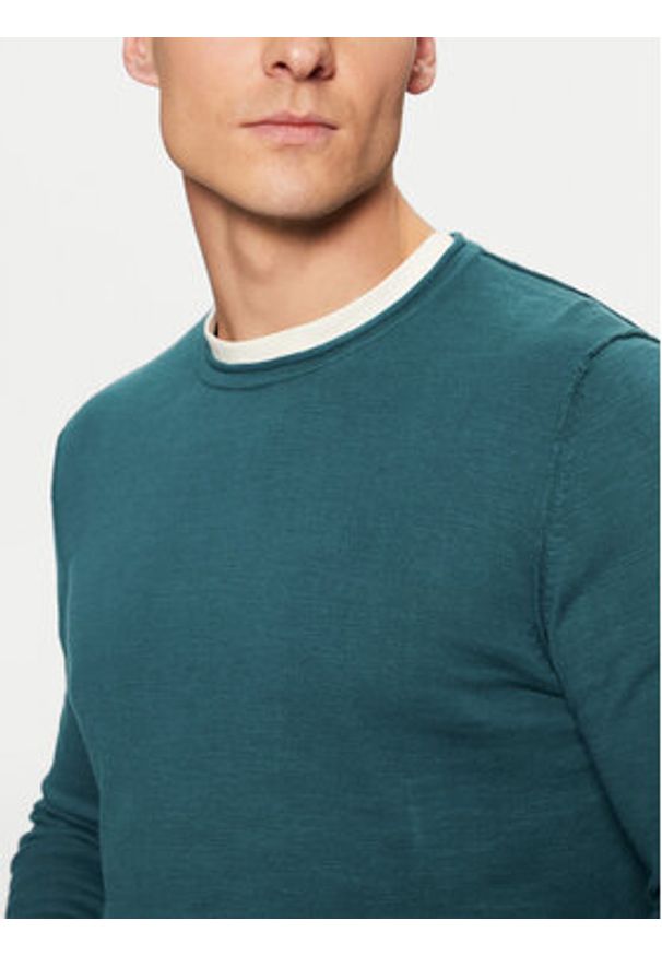 s.Oliver Longsleeve 2150762 Zielony Regular Fit. Kolor: zielony. Materiał: bawełna. Długość rękawa: długi rękaw