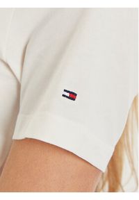 TOMMY HILFIGER - Tommy Hilfiger T-Shirt Nautical Graphic WW0WW43652 Biały Slim Fit. Kolor: biały. Materiał: bawełna