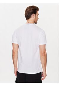 New Era T-Shirt Essential 60348308 Biały Regular Fit. Kolor: biały. Materiał: bawełna #4