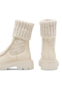 Badura Botki OVAR-23AW111 Beżowy. Kolor: beżowy. Materiał: skóra #3