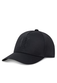 Czapka z daszkiem Armani Exchange. Kolor: czarny
