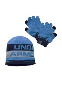 Czapka i rękawiczki Under Armour (komplet) Jr 1300443. Materiał: dzianina, materiał, elastan. Sezon: jesień, zima
