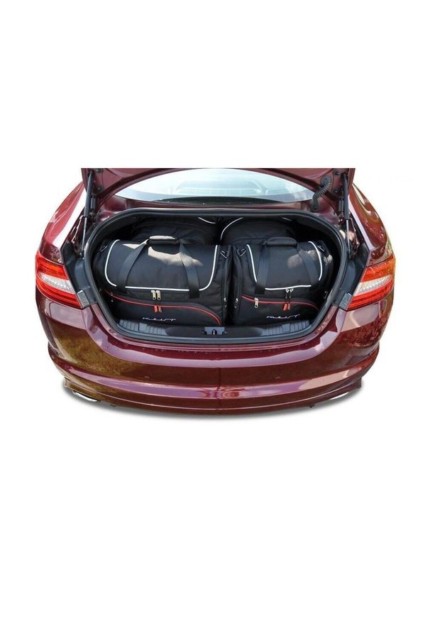 KJUST - Torby Do Bagażnika Jaguar Xf Limousine 2007-2015 4Szt Kjust. Kolor: czarny. Styl: sportowy