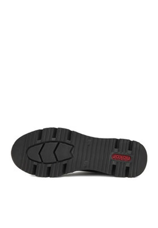 Rieker Sneakersy N6352-25 Brązowy. Kolor: brązowy. Materiał: materiał, syntetyk