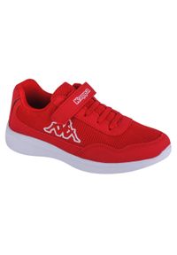Buty sportowe Sneakersy dziewczęce, Kappa Follow K. Kolor: czerwony, biały, wielokolorowy. Sport: turystyka piesza