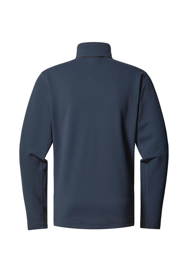 Kurtka turystyczna Haglöfs Rosson. Kolor: niebieski. Sport: turystyka piesza