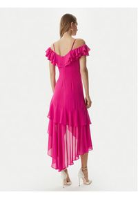 Morgan Sukienka koktajlowa 251-RJOLIE Różowy Regular Fit. Kolor: różowy. Materiał: syntetyk. Styl: wizytowy #4