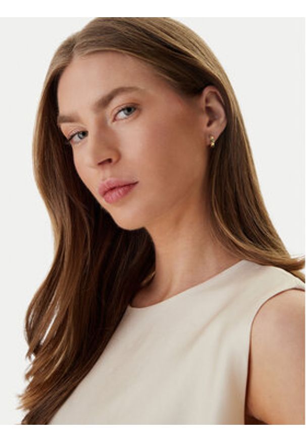 Coach Kolczyki 37560724 Złoty. Materiał: ze stali, ze stali nierdzewnej. Kolor: złoty