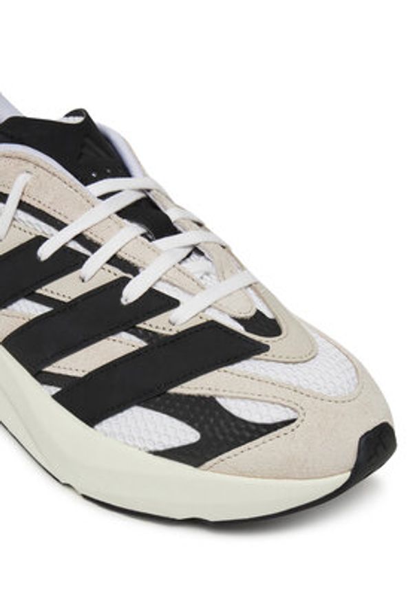 Adidas - adidas Sneakersy Lightblaze JH6944 Beżowy. Kolor: beżowy. Materiał: materiał