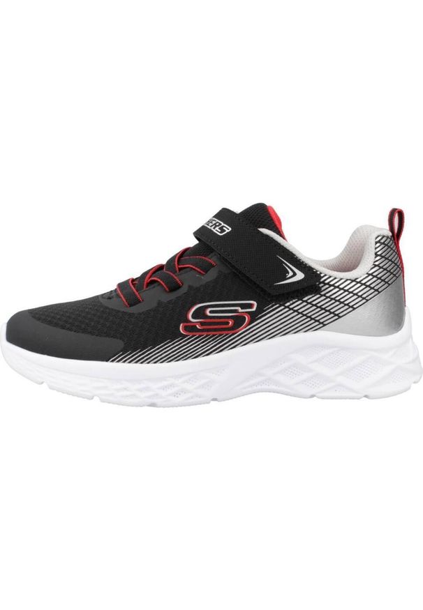 skechers - Tenisówki Skechers Model 403924l Kolor Czarny. Kolor: czarny. Materiał: syntetyk, tkanina. Model: Skechers Sport. Sport: turystyka piesza