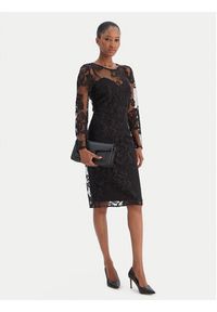 Rinascimento Sukienka koktajlowa CFC0126401003 Czarny Slim Fit. Kolor: czarny. Materiał: syntetyk. Styl: wizytowy #4