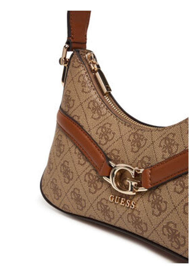 Guess Torebka Dea Mini HWSG79 93730 Brązowy. Kolor: brązowy. Materiał: skórzane