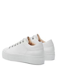 AGL Sneakersy Crystal D925270PGKV019A634 Biały. Kolor: biały. Materiał: skóra #5