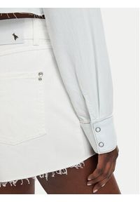 Patrizia Pepe Koszula 2C1665/D9A0-CB20 Niebieski jasny Regular Fit. Kolor: niebieski. Materiał: lyocell #5