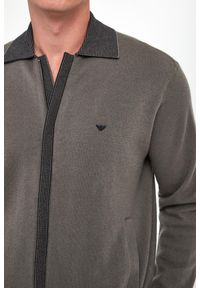 Emporio Armani - Sweter męski wełniany EMPORIO ARMANI. Materiał: wełna #3