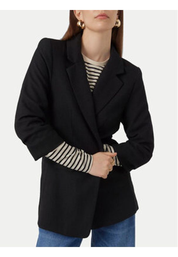 Vero Moda Marynarka Frida 10306404 Czarny Regular Fit. Kolor: czarny. Materiał: syntetyk