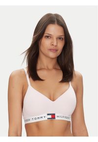 TOMMY HILFIGER - Tommy Hilfiger Biustonosz braletka UW0UW05715 Różowy. Kolor: różowy. Materiał: bawełna