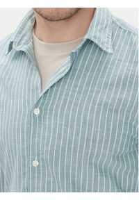 Marc O'Polo Koszula 526 7210 42358 Zielony Slim Fit. Typ kołnierza: polo. Kolor: zielony. Materiał: bawełna #2