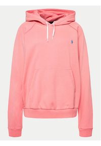 Polo Ralph Lauren Bluza 211935583002 Różowy Regular Fit. Typ kołnierza: polo. Kolor: różowy. Materiał: bawełna #7