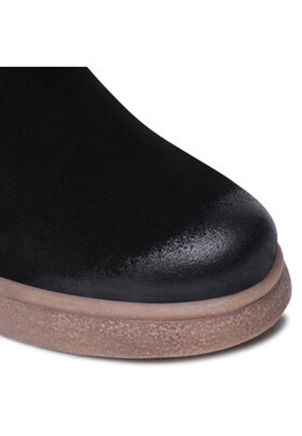 Lasocki Botki WI23-BULGY-04 Czarny. Kolor: czarny. Materiał: zamsz, skóra