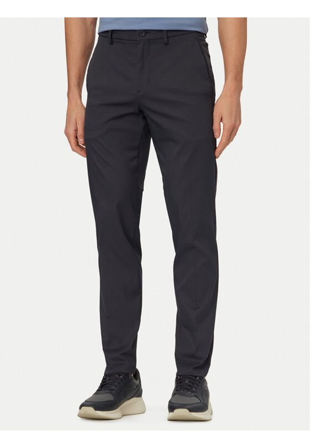 BOSS Spodnie materiałowe T_Phoenix Pro 50541368 Granatowy Regular Fit. Kolor: niebieski. Materiał: syntetyk