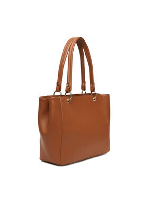 Nine West Torebka CEO-GIANNA-H242051 Brązowy. Kolor: brązowy