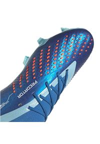 Adidas - Buty piłkarskie adidas Predator Accuracy.1 L Fg M GZ0031 niebieskie. Zapięcie: sznurówki. Kolor: niebieski. Materiał: syntetyk, guma. Szerokość cholewki: normalna. Sport: piłka nożna #6