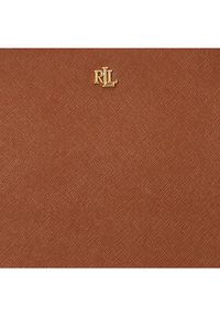 Lauren Ralph Lauren Torebka 431924351002 Brązowy. Kolor: brązowy. Materiał: skórzane #4