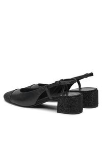 Tory Burch Sandały Cap-Toe Pave Singback Pump 160256 Czarny. Kolor: czarny. Materiał: skóra #3