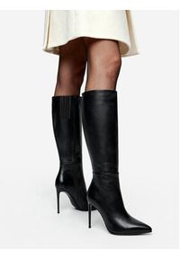 Eva Minge Kozaki EO-EDITH-E234-03B Czarny. Kolor: czarny. Materiał: skóra #5