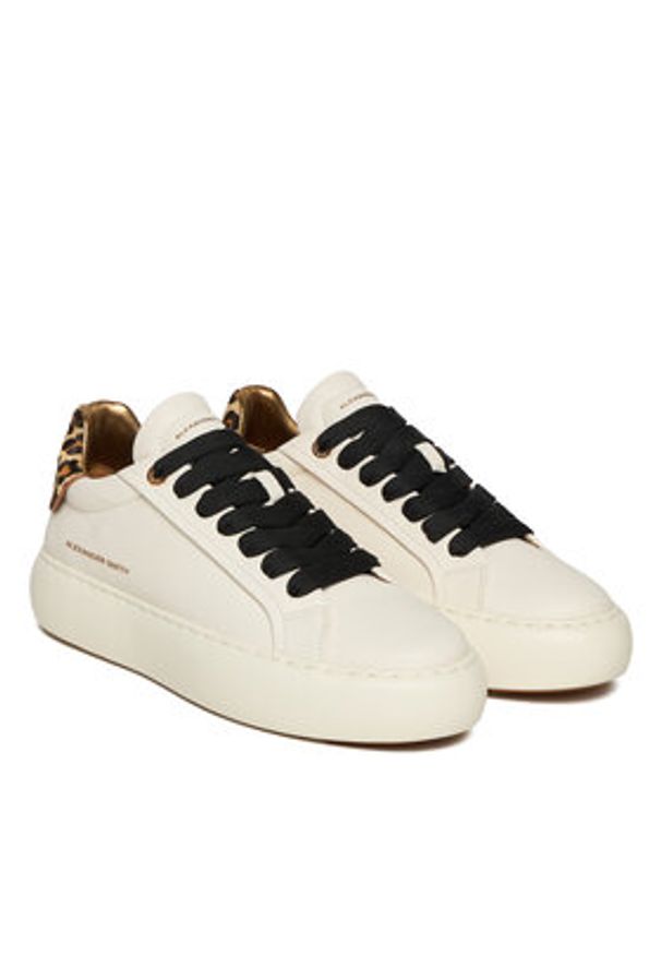Alexander Smith Sneakersy Soho ASBCSOW-3568-WCS Biały. Kolor: biały. Materiał: skóra