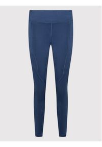 Reebok Legginsy Workout Ready Program H65586 Granatowy Slim Fit. Kolor: niebieski. Materiał: syntetyk #3