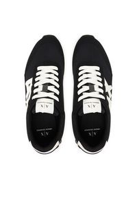 Armani Exchange Sneakersy XM001960 AF19388 MC024 Czarny. Kolor: czarny. Materiał: materiał #4