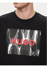 Hugo Bluza Duragol_U242 50513335 Czarny Regular Fit. Kolor: czarny. Materiał: bawełna #3