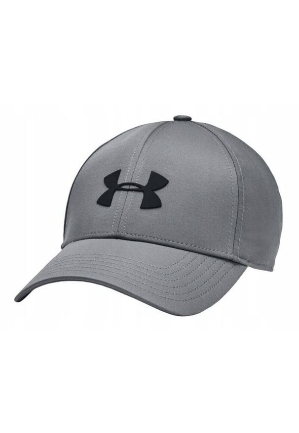 Under Armour - Czapka z daszkiem na trening męska UNDER ARMOUR lekka. Kolor: szary