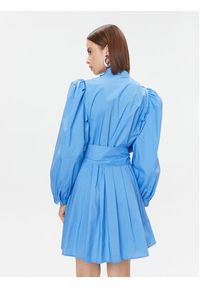 Custommade Sukienka koktajlowa Joulie 999369477 Niebieski Regular Fit. Kolor: niebieski. Materiał: bawełna. Styl: wizytowy #5