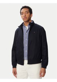 TOMMY HILFIGER - Tommy Hilfiger Kurtka przejściowa Classic Harrington MW0MW43468 Granatowy Regular Fit. Kolor: niebieski. Materiał: bawełna #1